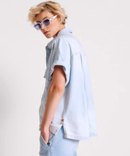 Load image into Gallery viewer, One Teaspoon Classic Blue Boxy Denim Shirt - FINAL SALE