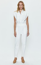 Load image into Gallery viewer, Pistola Rosie Smocked Waist Jumpsuit in Porcelain - FINAL SALE