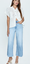 Load image into Gallery viewer, Pistola Lana Crop High Rise Wide Leg Crop in Blase