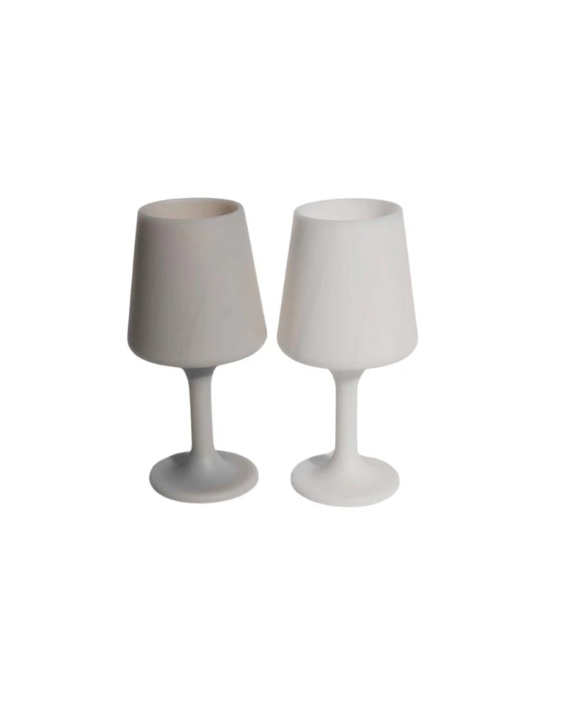 Porter Green Swepp Silicone Unbreakable Wine Glasses – Serge+ Jane