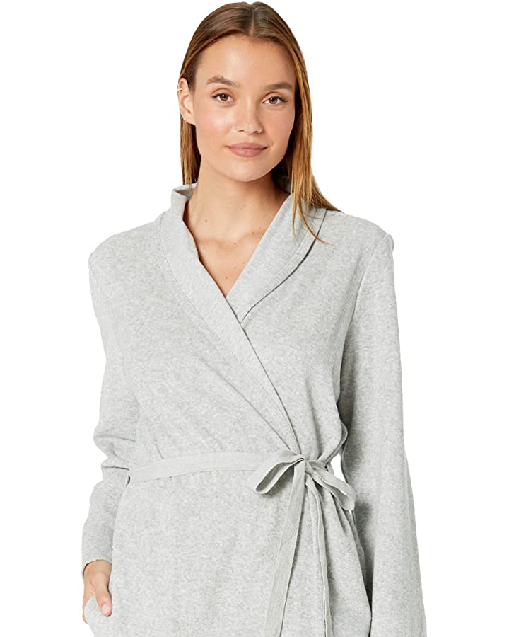 Skin French Terry Robe w/Attached Belt – Serge+ Jane