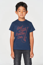 Load image into Gallery viewer, Chaser Kids Best Little Brother Tee in Blue - FINAL SALE