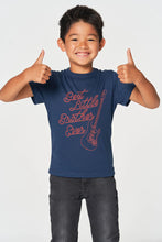 Load image into Gallery viewer, Chaser Kids Best Little Brother Tee in Blue - FINAL SALE