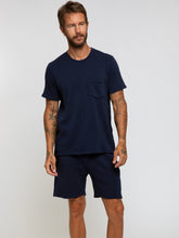 Load image into Gallery viewer, Sol Angeles Mens Mesh Pocket Crew in Indigo - FINAL SALE