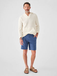 Faherty Mens Belt Loop All Day Shorts (9" Inseam) in Navy