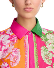 Load image into Gallery viewer, Farm Rio Mixed Scarves Floral Elegance Shirt