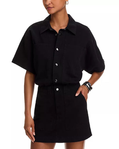 Pistola Tully Mini Dress in Fade To Black