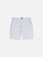 Load image into Gallery viewer, Scotch and Soda Fave Cotton-Linen Yarn-Dyed Regular Fit Bermuda Shorts