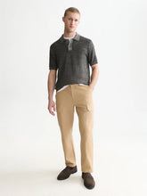 Load image into Gallery viewer, Scotch and Soda Mens Structured Regular-Fit Polo in Meterorite