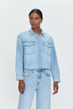 Load image into Gallery viewer, Pistola Sadie Classic Workwear Shirt in Repeat