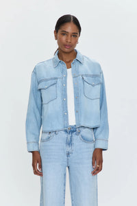 Pistola Sadie Classic Workwear Shirt in Repeat