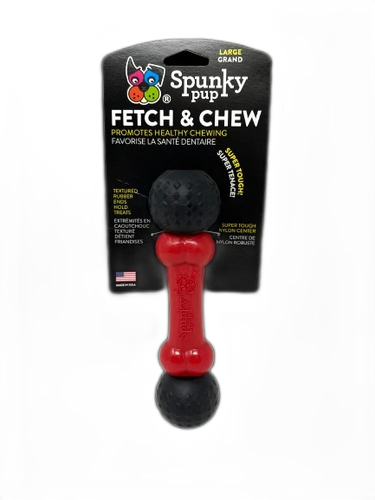 Spunky Pup Fetch & Chew Bone - Large