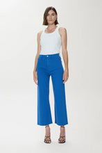 Load image into Gallery viewer, Pistola Penny Crop High Rise Wide Leg in Ciel