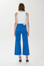 Load image into Gallery viewer, Pistola Penny Crop High Rise Wide Leg in Ciel
