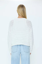 Load image into Gallery viewer, Pistola Katya Relaxed Crew Neck Sweater in Le Blanc