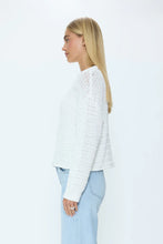Load image into Gallery viewer, Pistola Katya Relaxed Crew Neck Sweater in Le Blanc