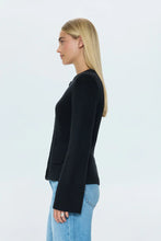 Load image into Gallery viewer, Pistola Dani Cinched Waist Cardigan in Noir