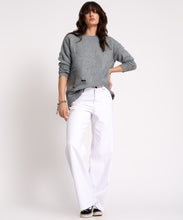 Load image into Gallery viewer, One Teaspoon Fresh White Jackson Mid Waist Wide Leg Jeans