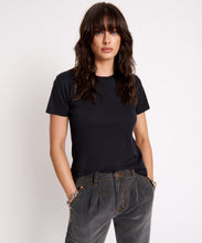 Load image into Gallery viewer, One Teaspoon Classic Crew Neck Tee in Black Stone