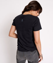 Load image into Gallery viewer, One Teaspoon Classic Crew Neck Tee in Black Stone