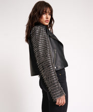 Load image into Gallery viewer, One Teaspoon Hell Raiser Moto Jacket in Black