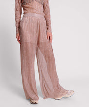 Load image into Gallery viewer, One Teaspoon Celestial Rose Plisse Palazzo Pant