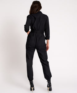 One Teaspoon Claudia Overall in Black
