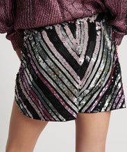 Load image into Gallery viewer, One Teaspoon Chevron Hand Sequin Party Shorts - FINAL SALE