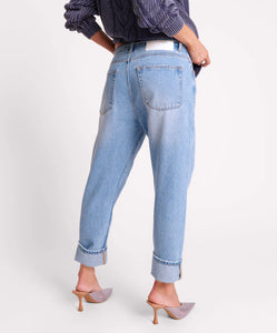 One Teaspoon Bolt Blue Bandit Low Waist Boyfriend Jeans