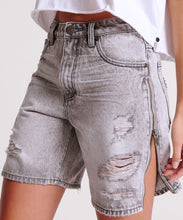 Load image into Gallery viewer, One Teaspoon Slate Acid Zipped Up Jackson Short - FINAL SALE