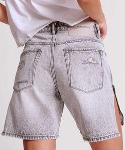 One Teaspoon Slate Acid Zipped Up Jackson Short