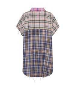 One Teaspoon Mixed Flannel Cut Off Daria Shirt - FINAL SALE