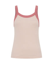 Load image into Gallery viewer, One Teaspoon Retro Amie Cotton Rib Singlet in Pink - FINAL SALE