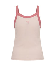 Load image into Gallery viewer, One Teaspoon Retro Amie Cotton Rib Singlet in Pink - FINAL SALE