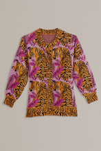 Load image into Gallery viewer, Farm Rio Tiger Leaves Knit Cardigan