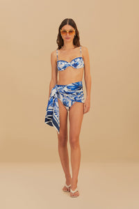 Farm Rio Off-White Garden Tiles Sarong