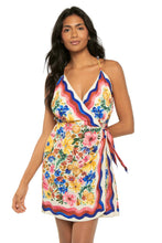 Load image into Gallery viewer, Farm Rio Floraline Mini Dress