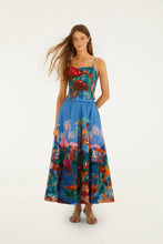Load image into Gallery viewer, Farm Rio Multicolor Dream Landscape Organic Cotton Midi Skirt