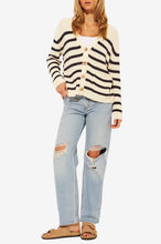 Load image into Gallery viewer, John + Jenn Zayn Cardigan Sweater in Marine