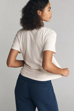 Load image into Gallery viewer, Sundry French Academy Short Sleeve Boxy Crew Tee in Oyster