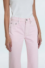 Load image into Gallery viewer, Pistola Lexi Mid Rise Bowed Straight Jean in Blush - FINAL SALE
