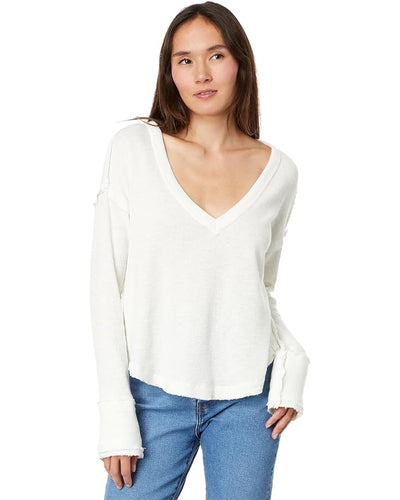 Free People Sail Away L/S in Ivory