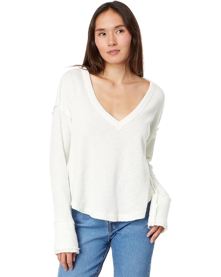 Free People Sail Away L/S in Ivory