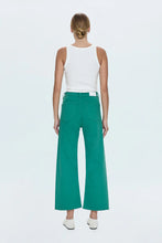 Load image into Gallery viewer, Pistola Penny High Rise Wide Leg Crop in Viridan