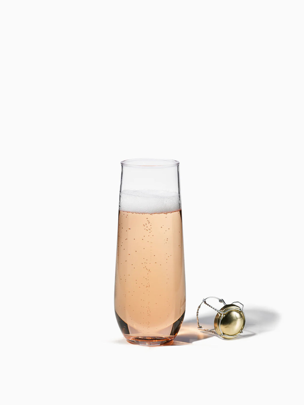 Tossware RESERVE 9oz Stemless Champagne Tritan Copolyester Glass - 4pk