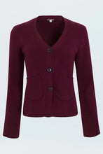 Load image into Gallery viewer, Pistola Aeron Cardigan in Claret