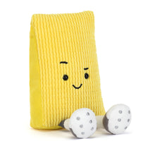 Load image into Gallery viewer, Jellycat Amuseables Sports Warni Yellow Card
