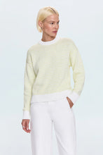 Load image into Gallery viewer, Pistola Aura Relaxed Crew Neck Sweater in Limeade