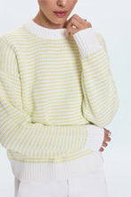 Load image into Gallery viewer, Pistola Aura Relaxed Crew Neck Sweater in Limeade