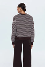 Load image into Gallery viewer, Pistola Aura Relaxed Crew Neck Sweater in Mocha
